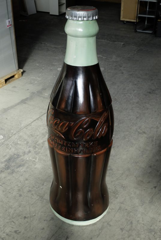 CocaCola Display Flasche aus Deutschland 60er Dudlerei